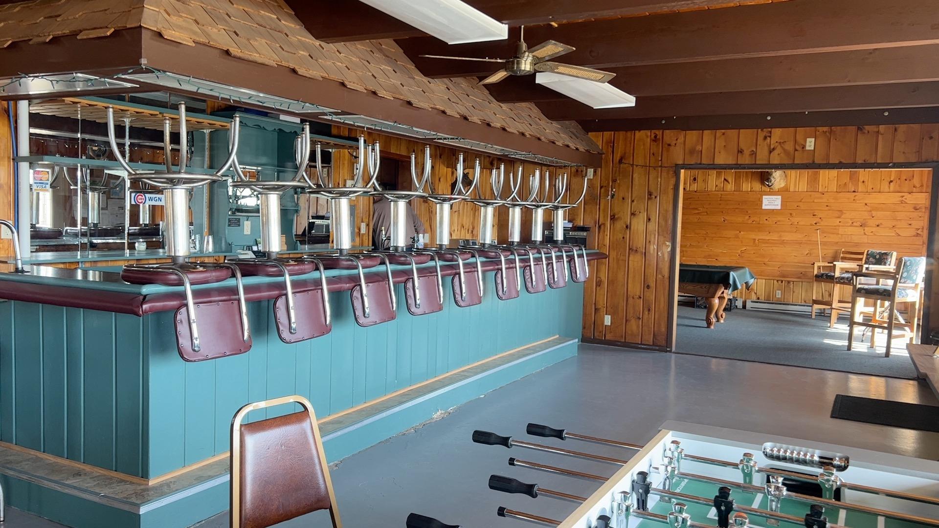Room for events in the lodge
