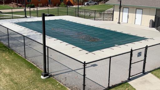 Pool covered