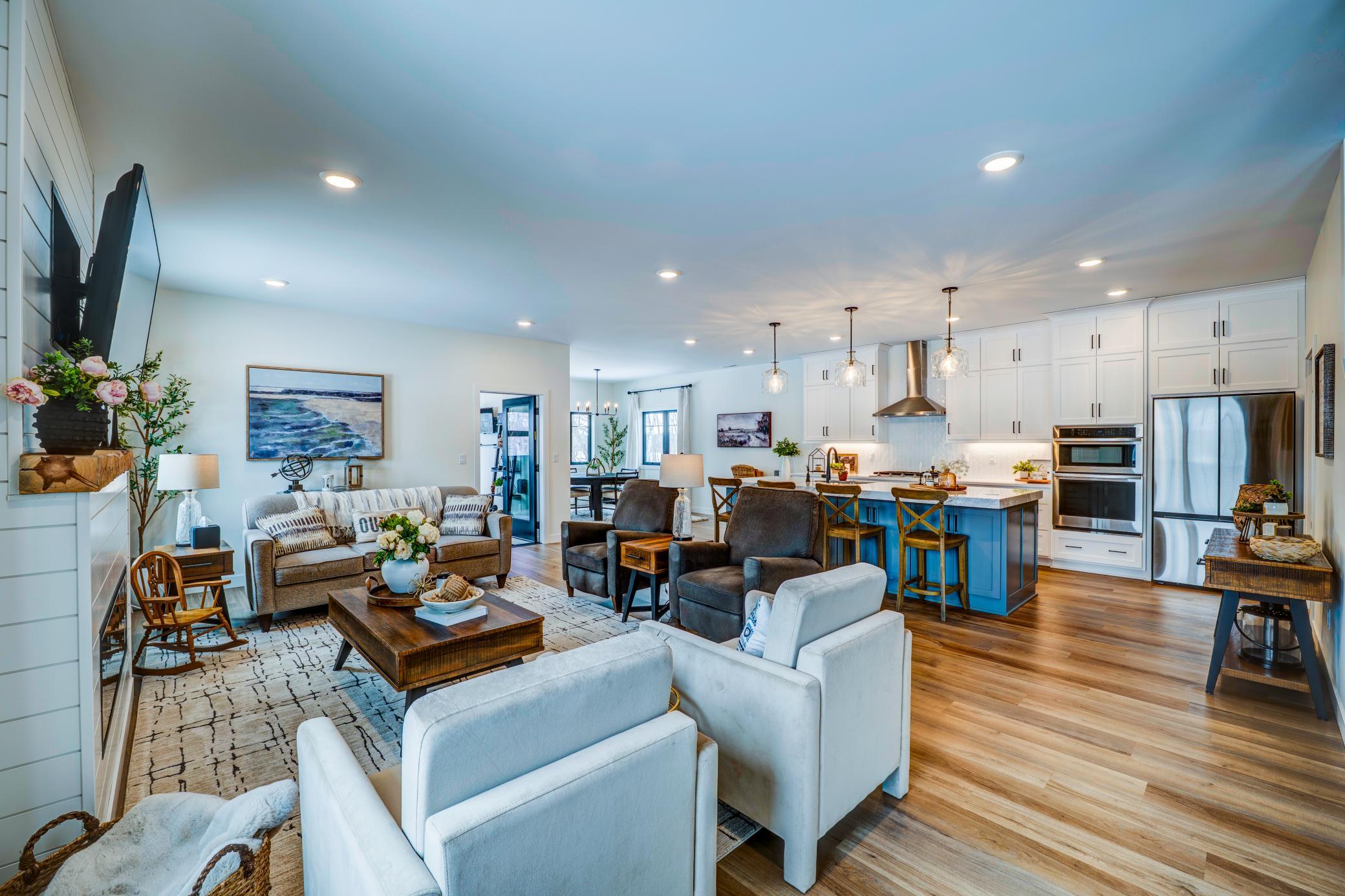 Open main floor floor plan