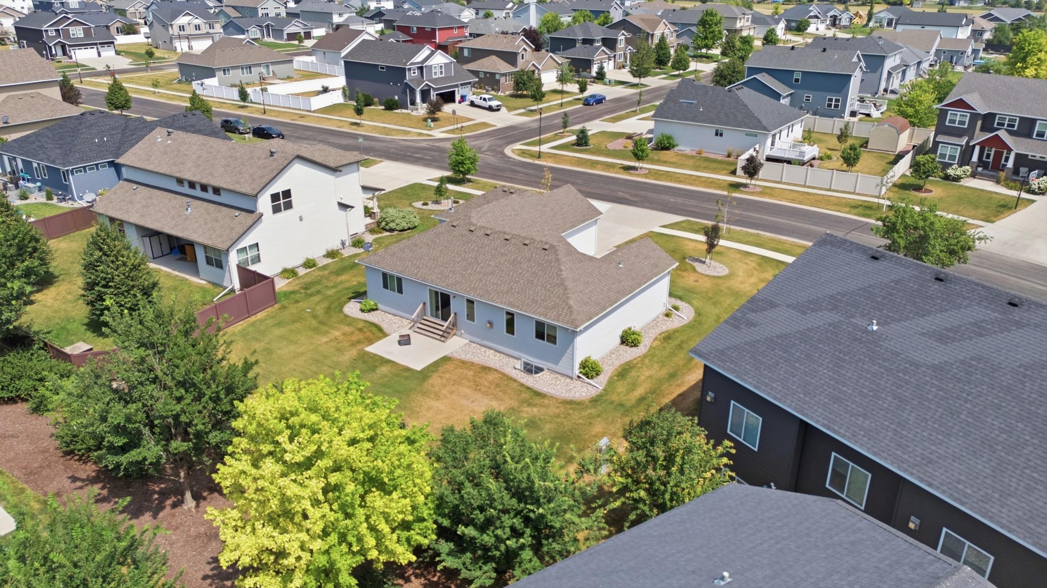 arial backyard