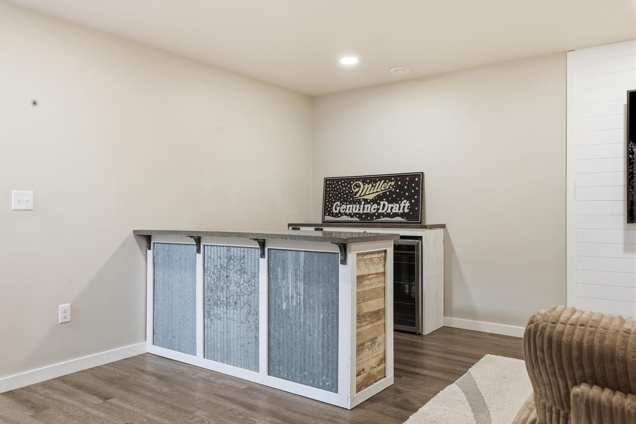 Basement bar