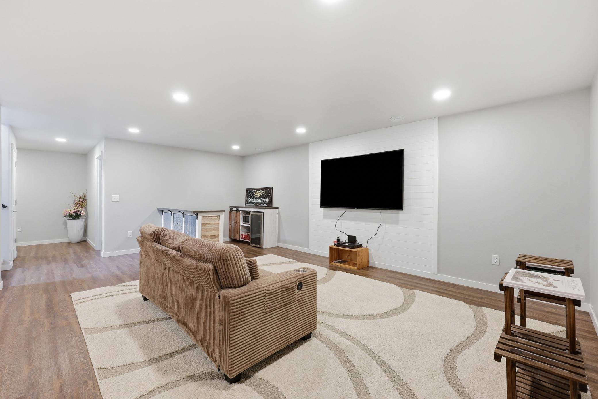 family room towards bar