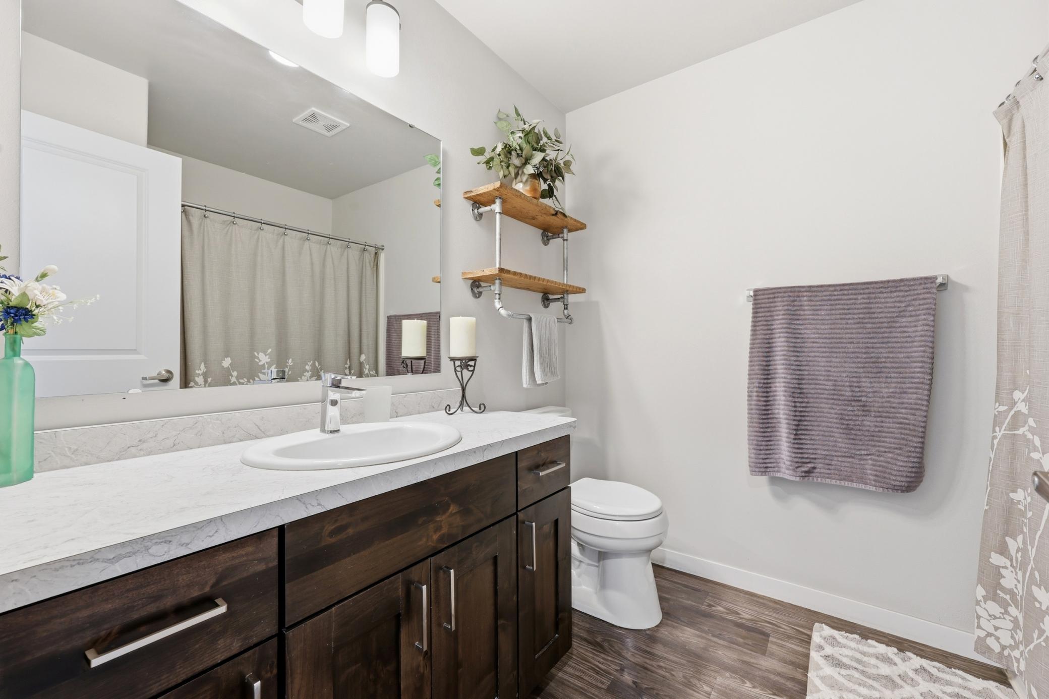 2nd bath on Main floor