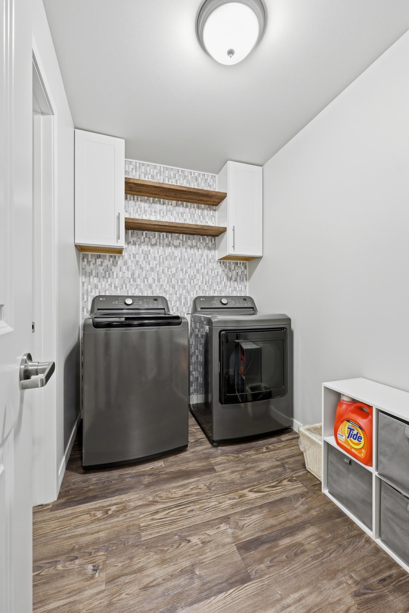 laundry room off Primary