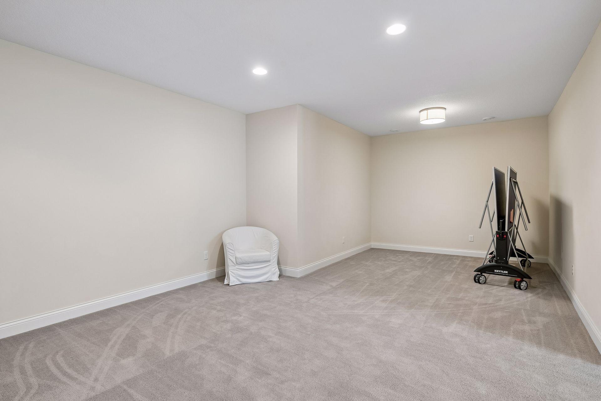 Lower level game room