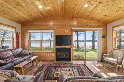 Spectacular lake view from your living room