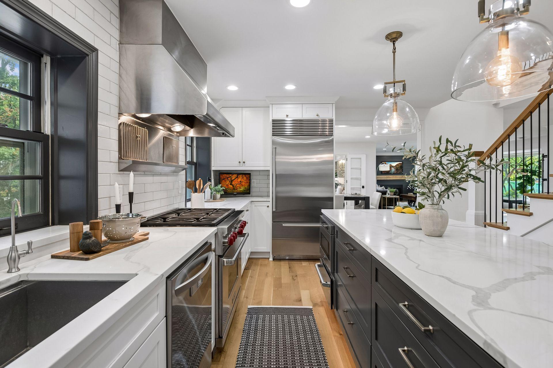 Wide plank White Oak floors