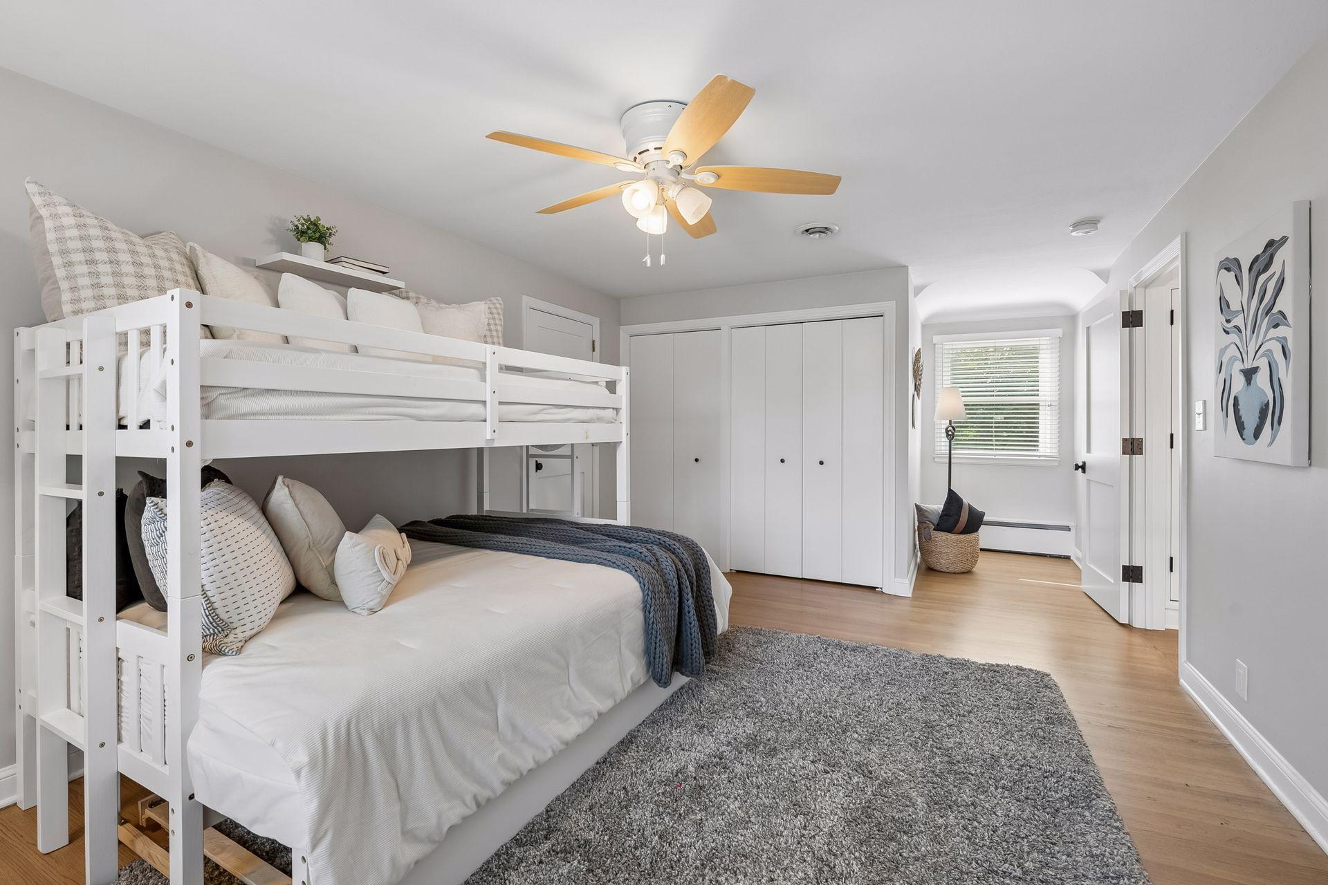 This is the 3rd bedroom on the 2nd level - a 2 room suite.