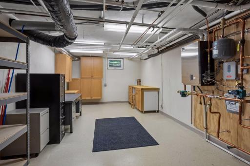 More storage!! Workshop or storage with built-in cabinets