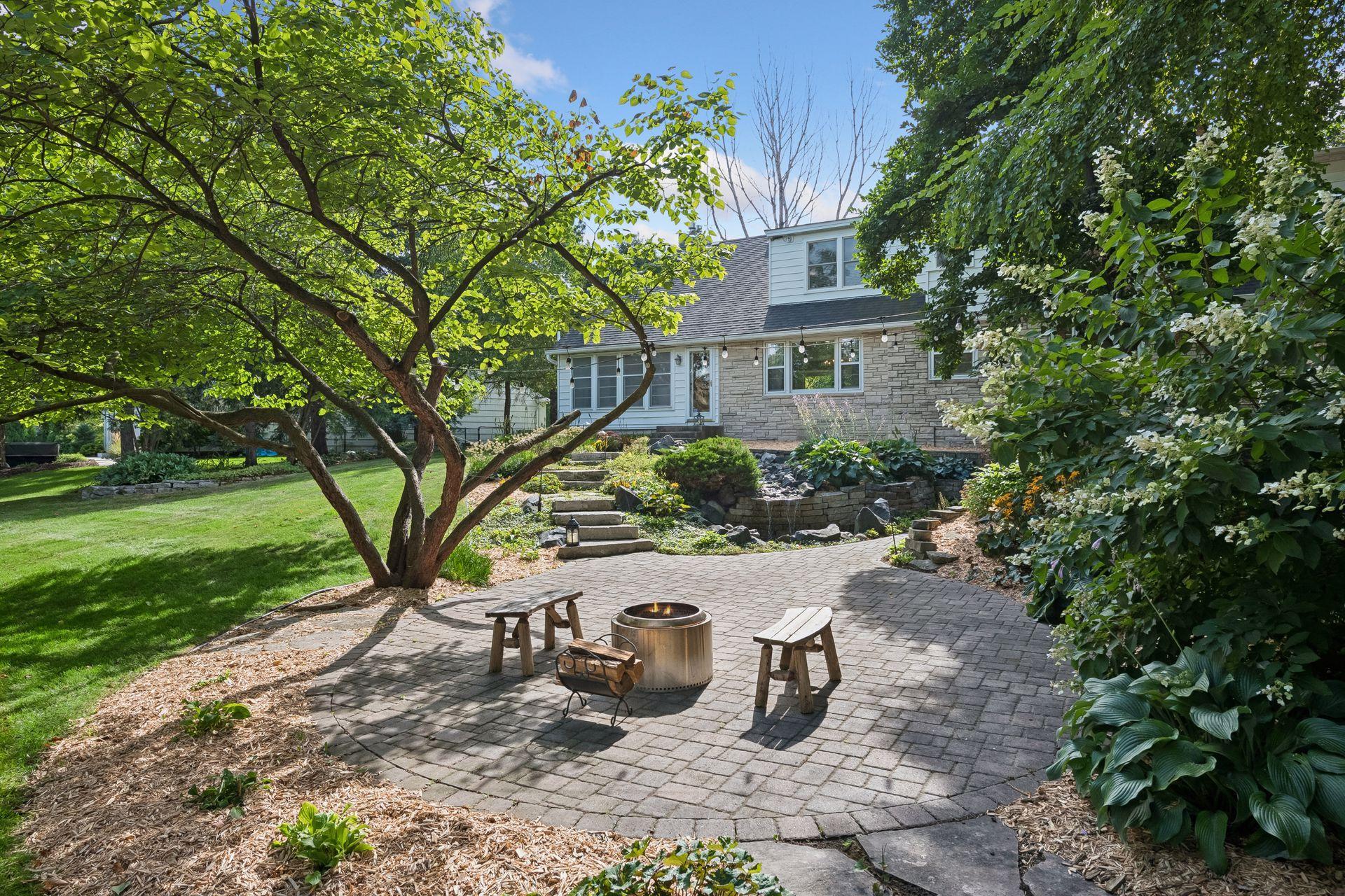 Wooded and private .70 acre setting.