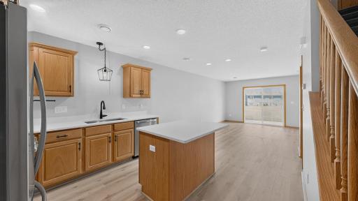 Kitchen to Living/Dining