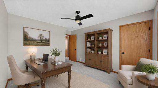 2nd Bedroom virtually staged