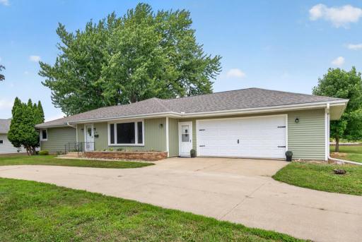Minutes from so much! When you are home you feel so removed from it all. Enjoy the maintenance free siding, 4 bedrooms on 1 level, new roof, flat lot, oversized garage, curve driveway and more!