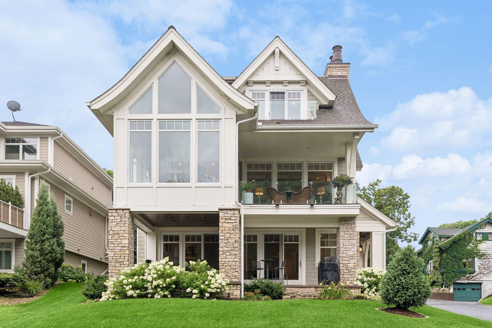 gorgeous architecturally designed home with maintenance free finishes