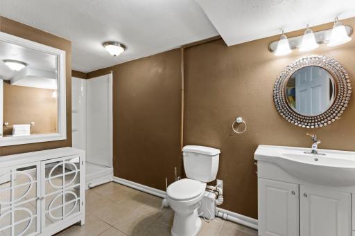 Lower Level 3/4 Bathroom