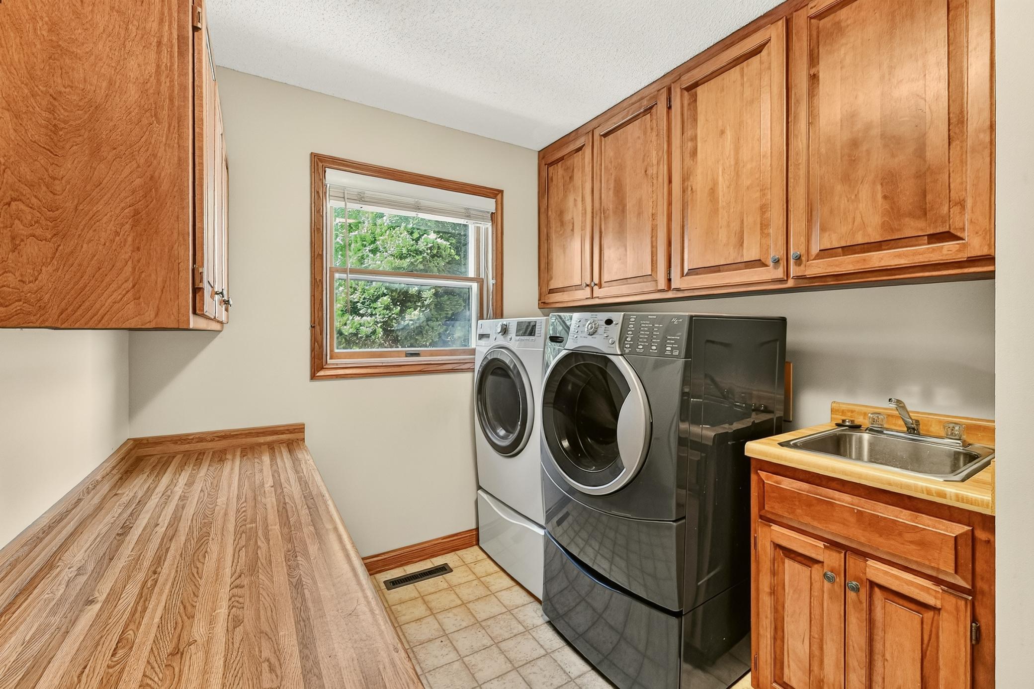 Main floor laundry