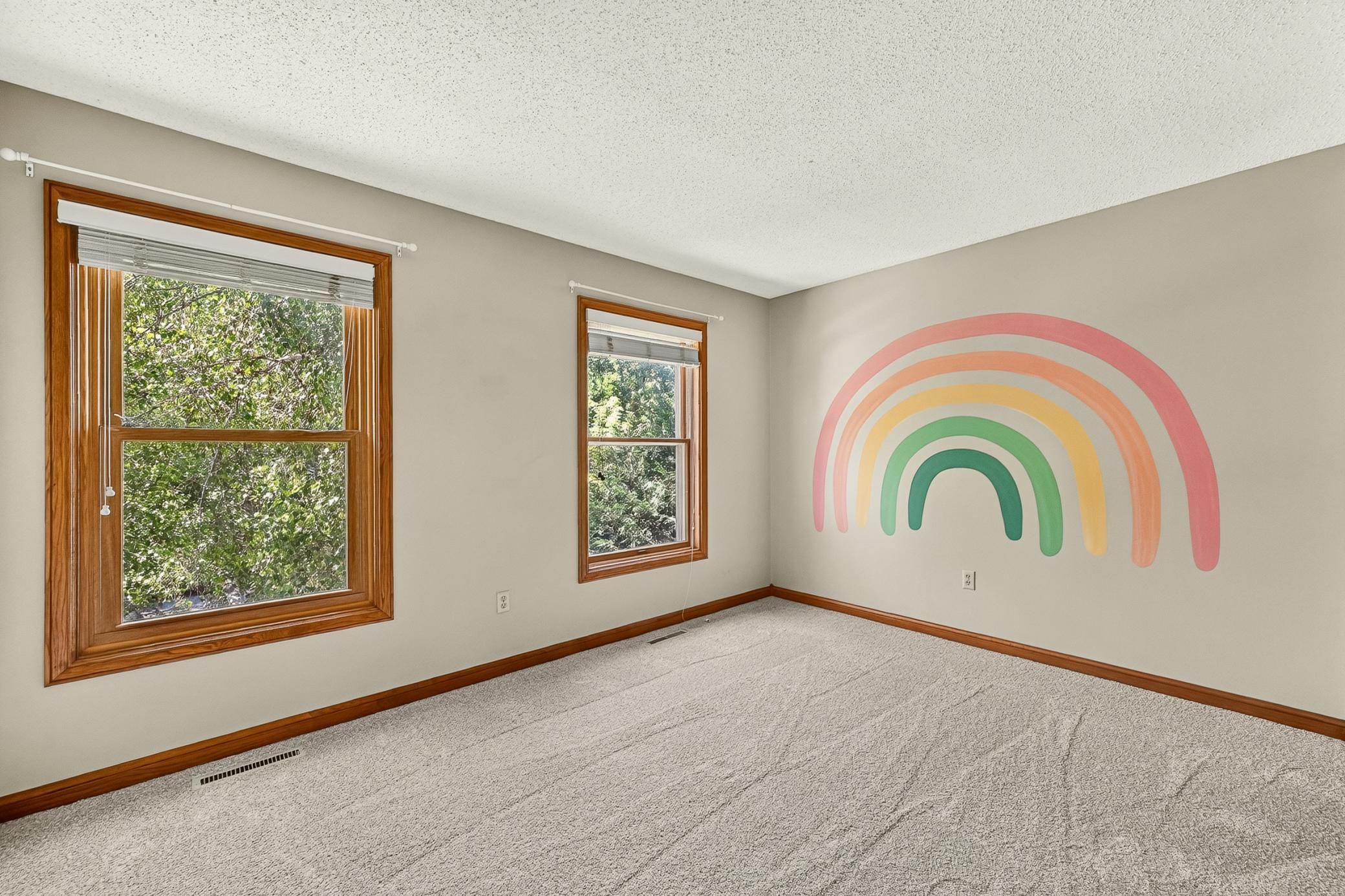 4th bedroom on second floor