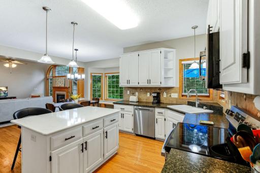 Quartz Countertop on Island