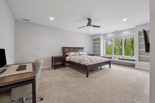 The additional bedrooms in the upper level feature delightful window seats, fresh paint, and are connected by a jack and jill bathroom.