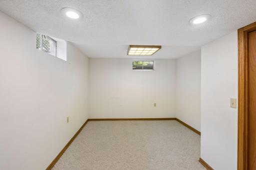 This extra room could be made into a bedroom if an egress window was added