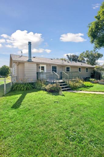 Big deck for entertaining or enjoying our wonderful Minnesota summers