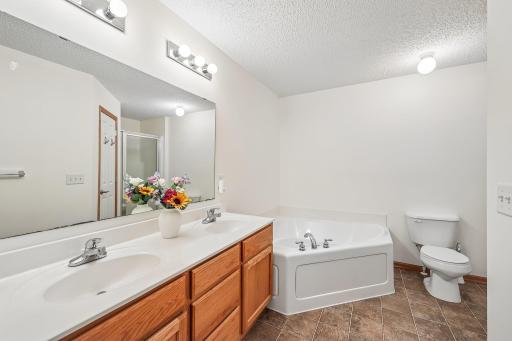 Upper level bath with dual sinks. .jpg