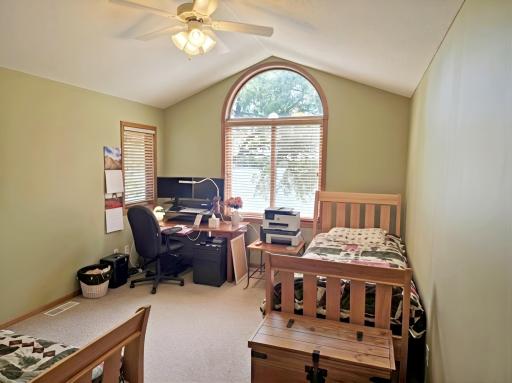 2nd bedroom features large window to give you stunning views of Clearwater Lake.