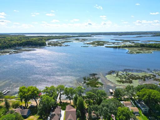 Clearwater lake spans 3,186 acres with 7.6 feet of water clarity.