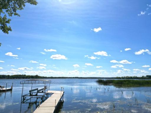 Enjoy all that Clearwater Lake has to offer from the dock or by boat.