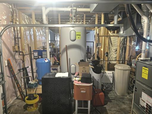 A new water softener was recently purchased and has a large 175-gallon water heater.