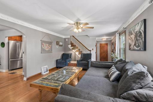 Main floor living room.