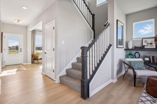 Open staircase