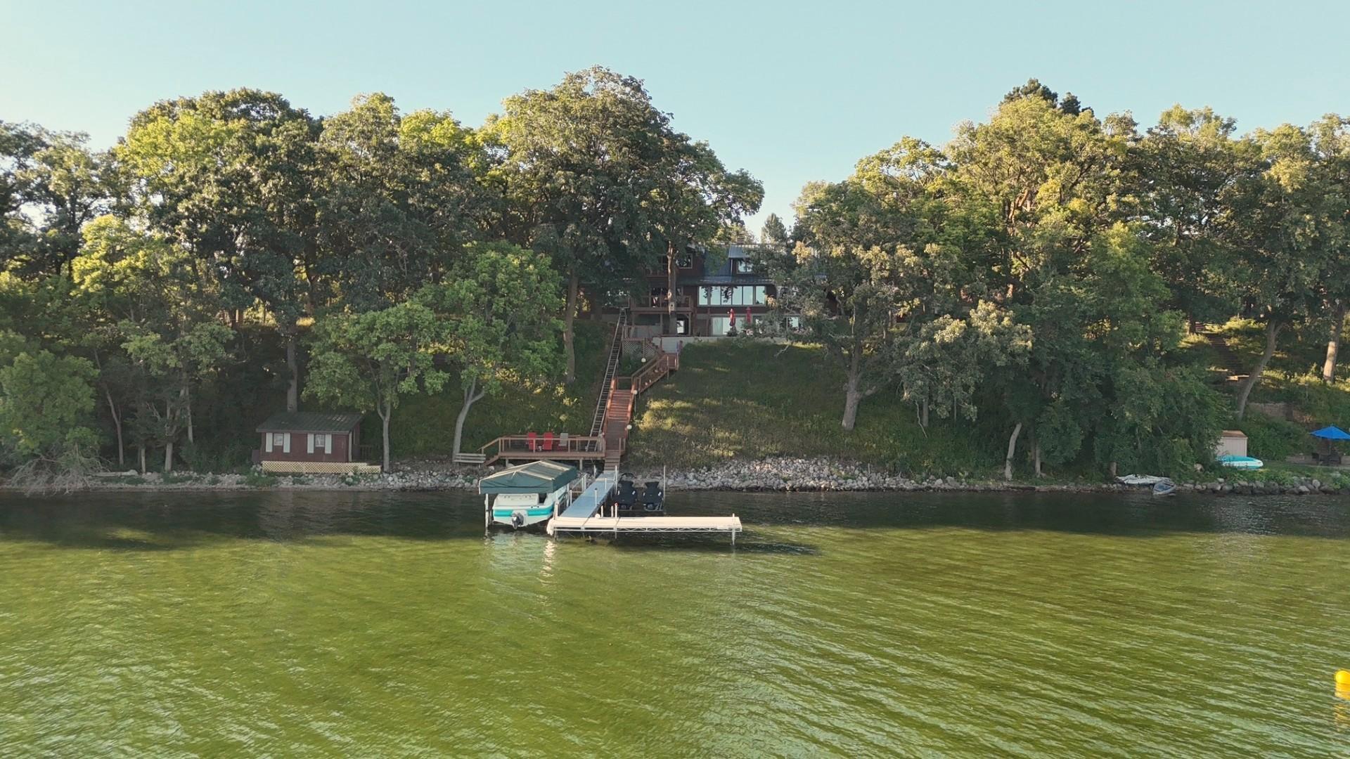 Boat House by the water