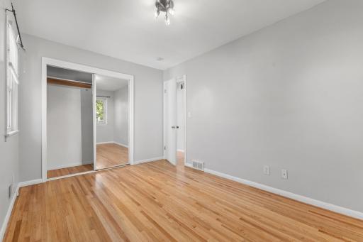 Versatile bedroom or office space ready to fit your needs.