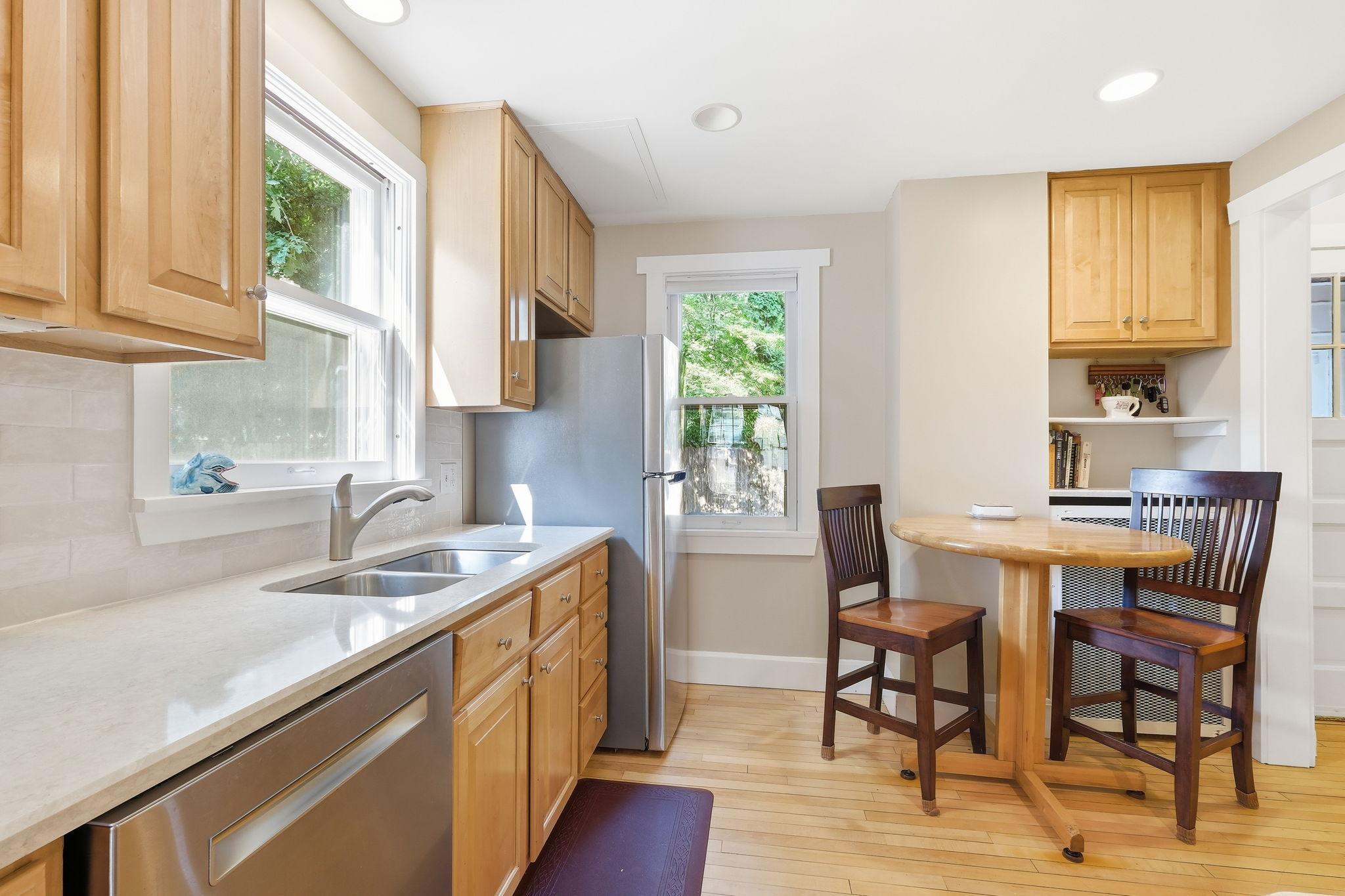 Enough space for a breakfast nook too!