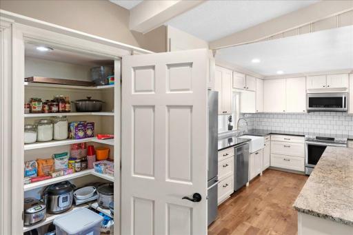 Awesome pantry for all those runs to Costco!