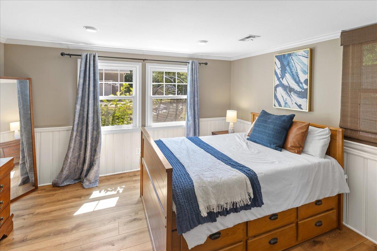 Lower level bedroom.