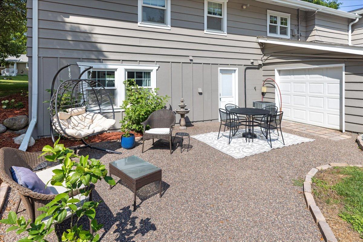 Plenty of space to entertain friends and family on the patio.