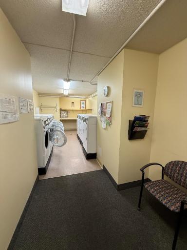 5th floor Free laundry is conveniently located between the condo and elevator . free Laundry available on all floors