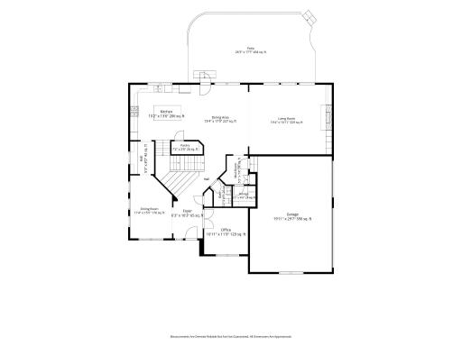 Main Level Floor Plan