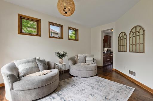 Sitting room or formal dining room