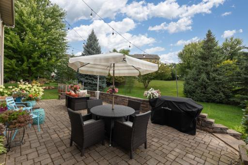 Awesome custom patio to enjoy Minnesota summer days