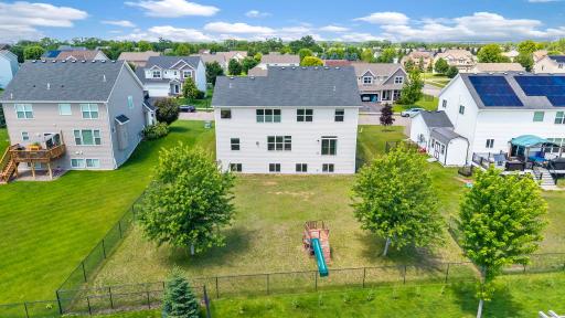 6609 96th St S Aerial view of backyard