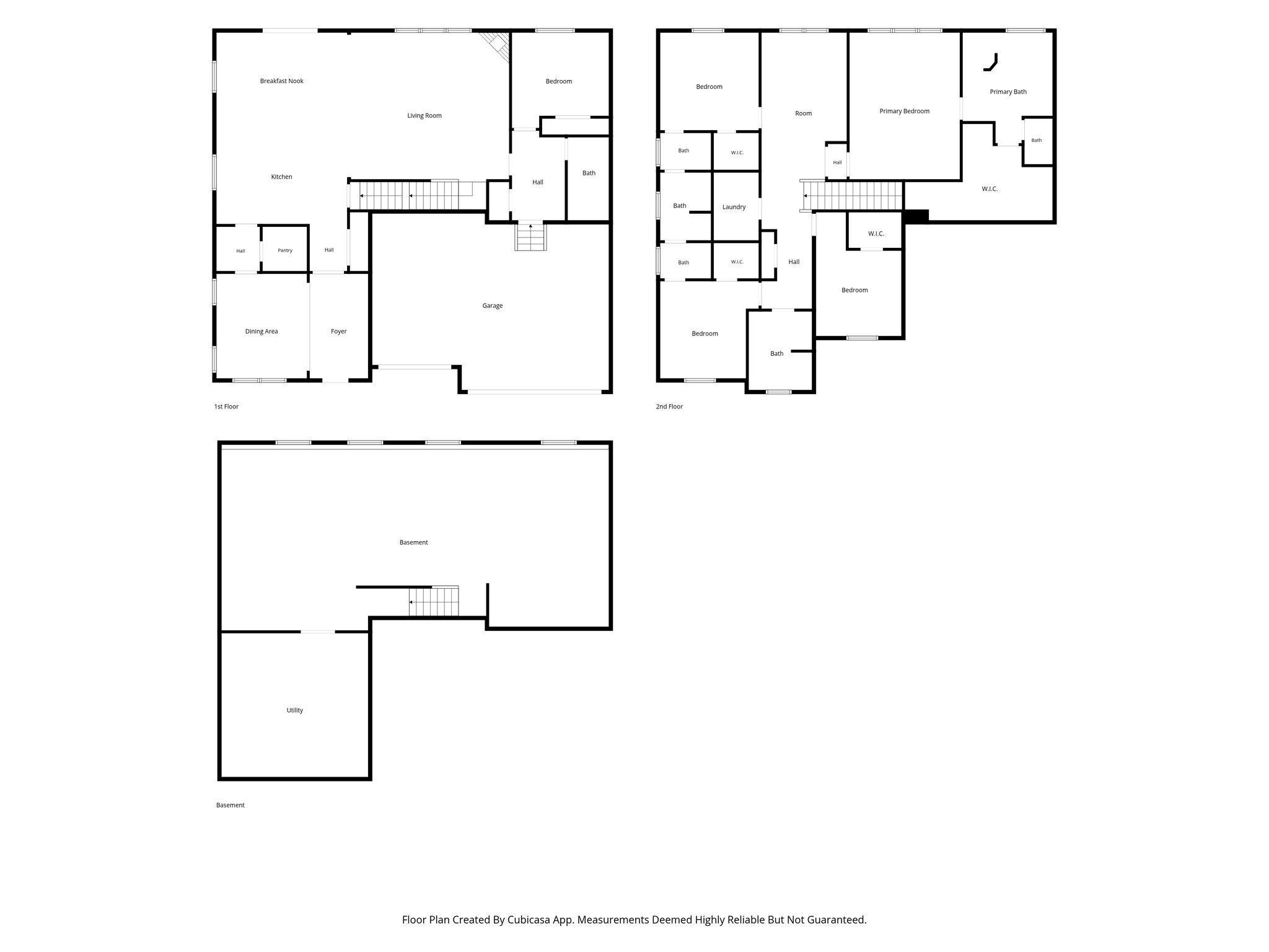 Whole home floorplan