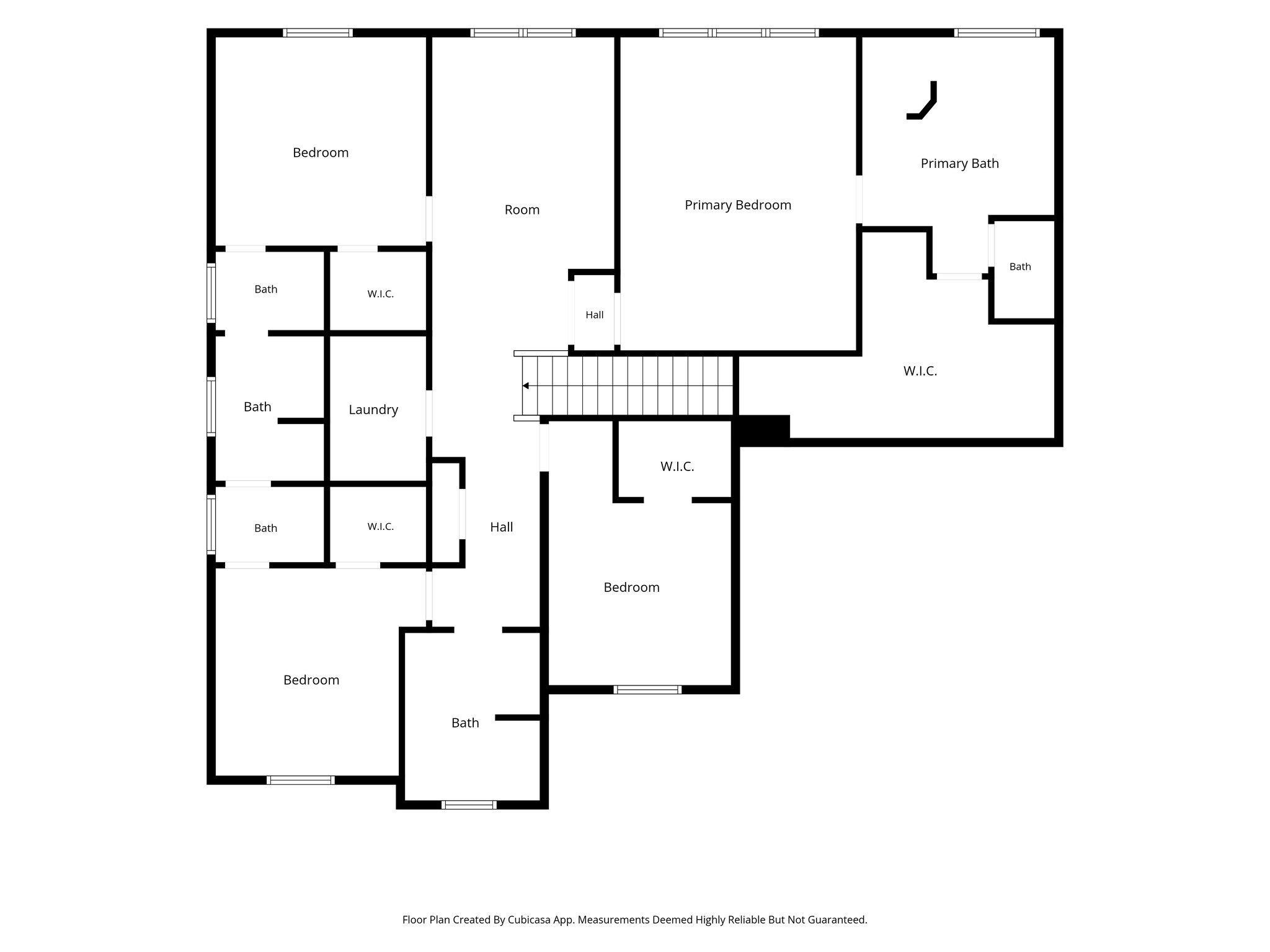 Upper-level floorplan