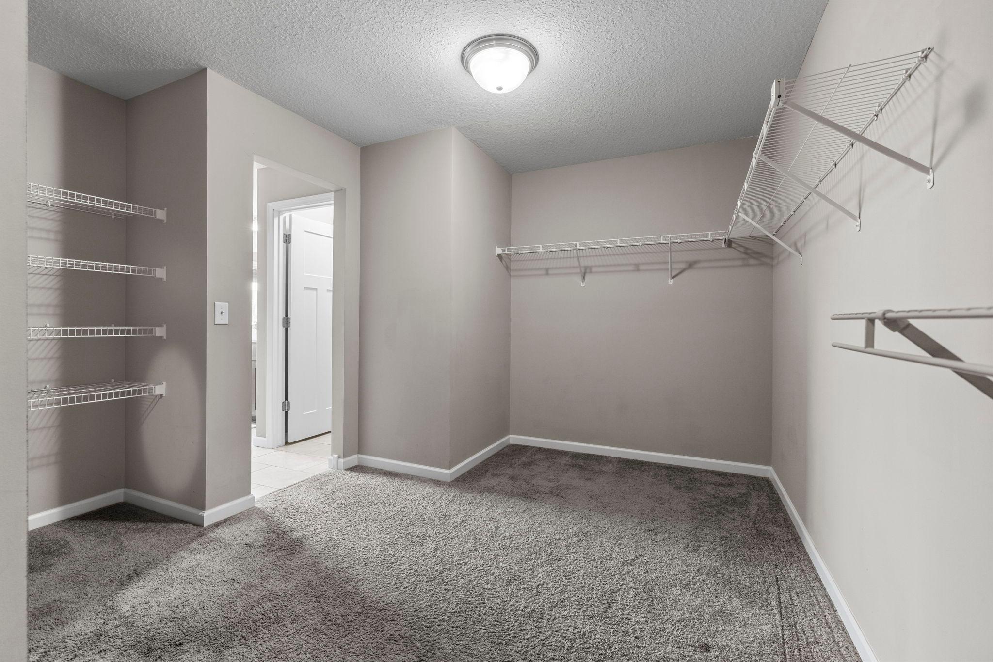 Primary Walk in Closet