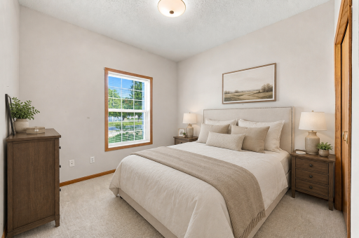 Bedroom - Virtually Staged
