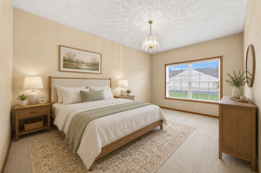 Bedroom - Virtually Staged
