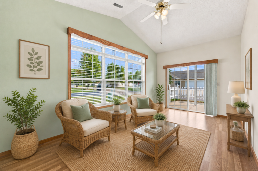 Sunroom - Virtually Staged