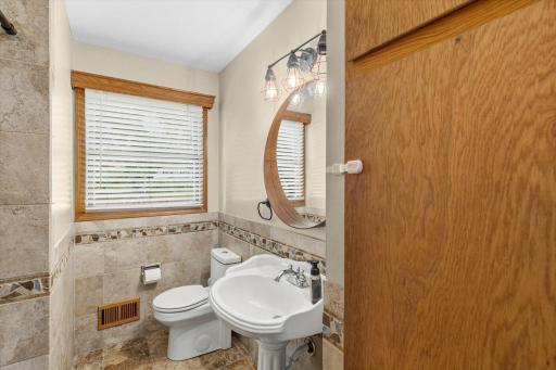 Updated bathrooms
